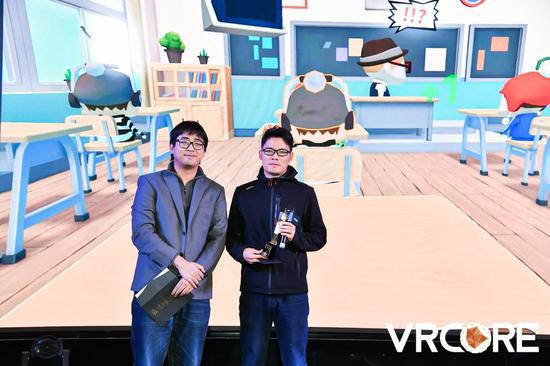 VRCORE创始人兼CEO刘品杉随后宣布了未来将要进行的三项重要合作：